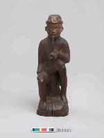 藏品(木刻人像)的圖片